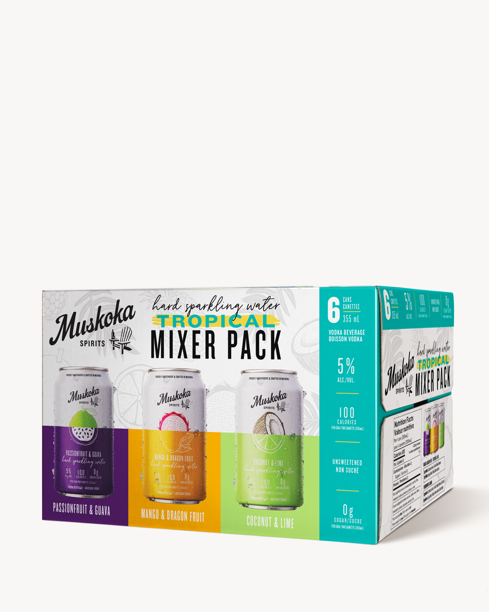 Vodka Soda Tropical Mixer Pack