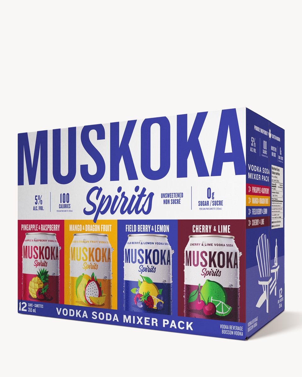 Vodka Soda Mixer Pack