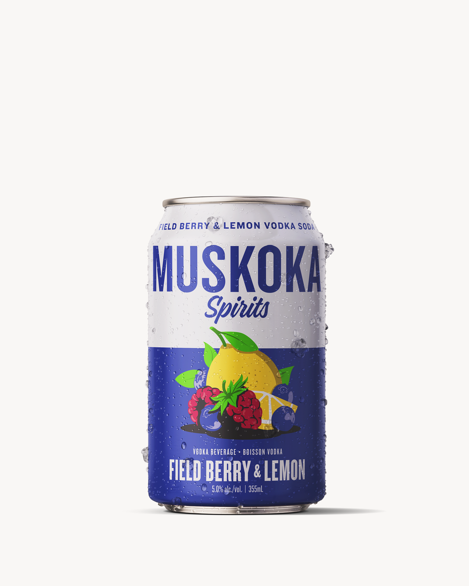 Lemon & Field Berry Vodka Soda