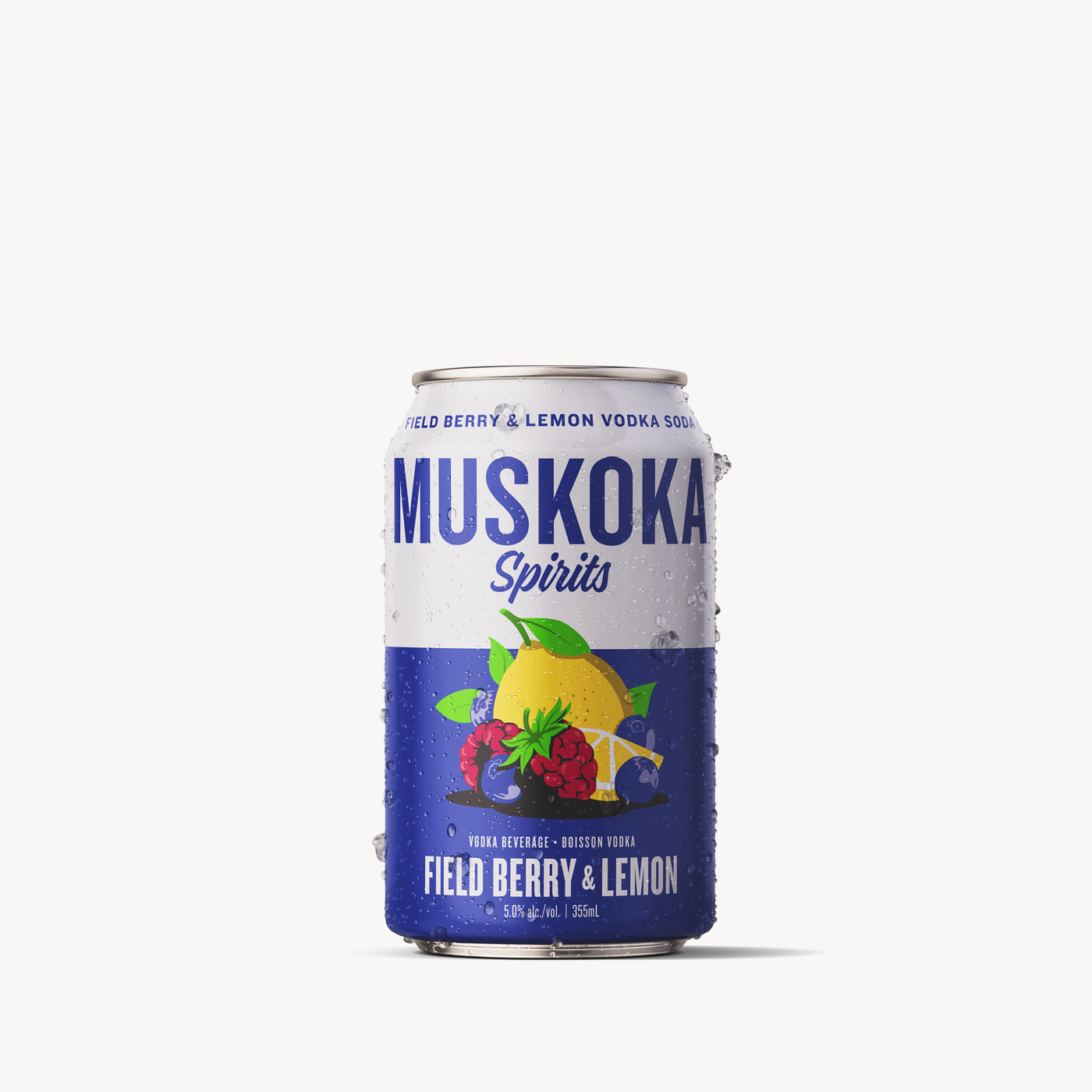 Lemon & Field Berry Vodka Soda