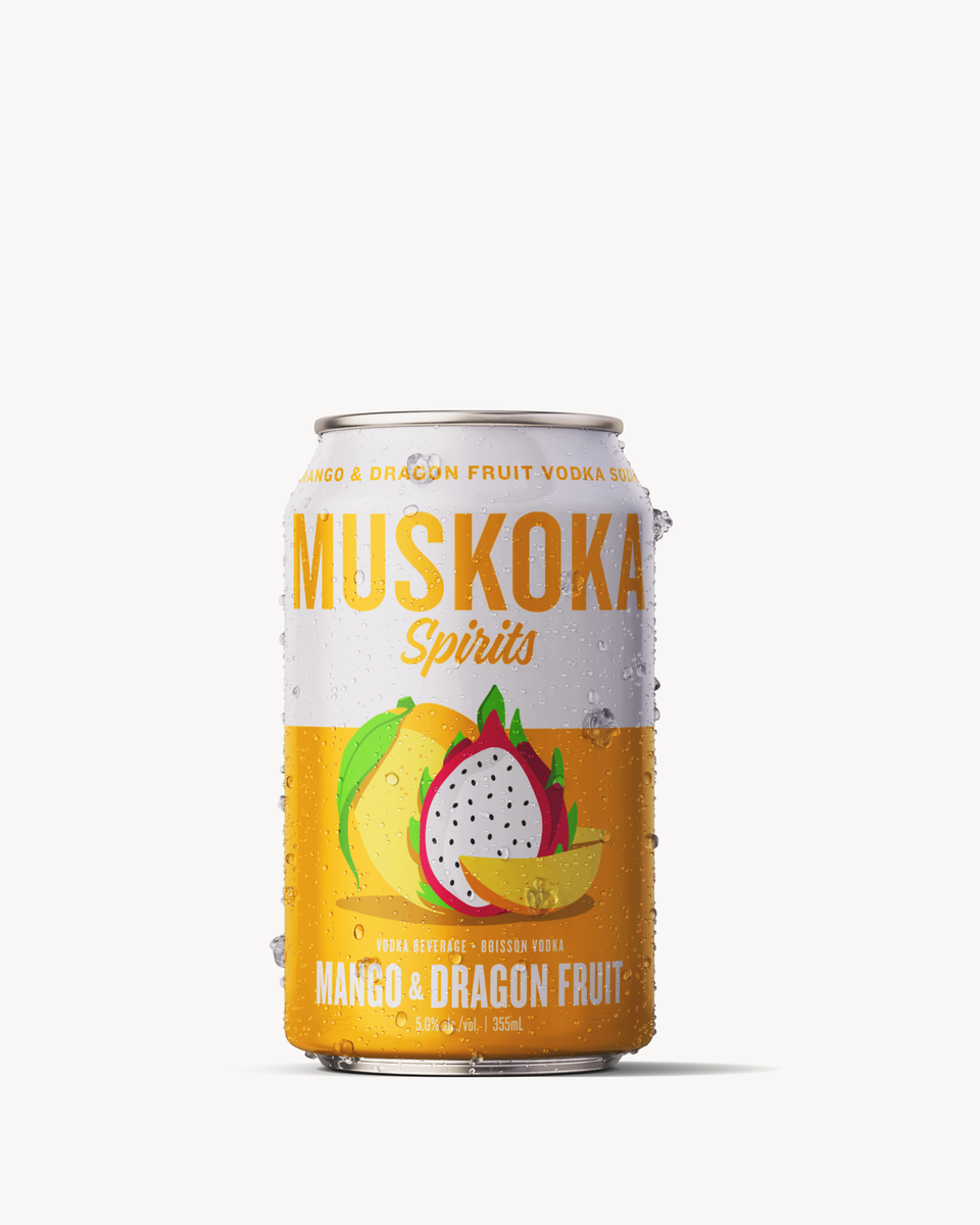 Mango & Dragon Fruit Vodka Soda