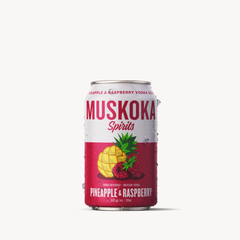 Pineapple & Raspberry Vodka Soda