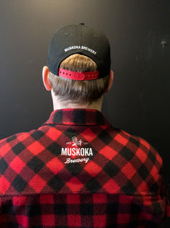 Black with Plaid Chair Snapback